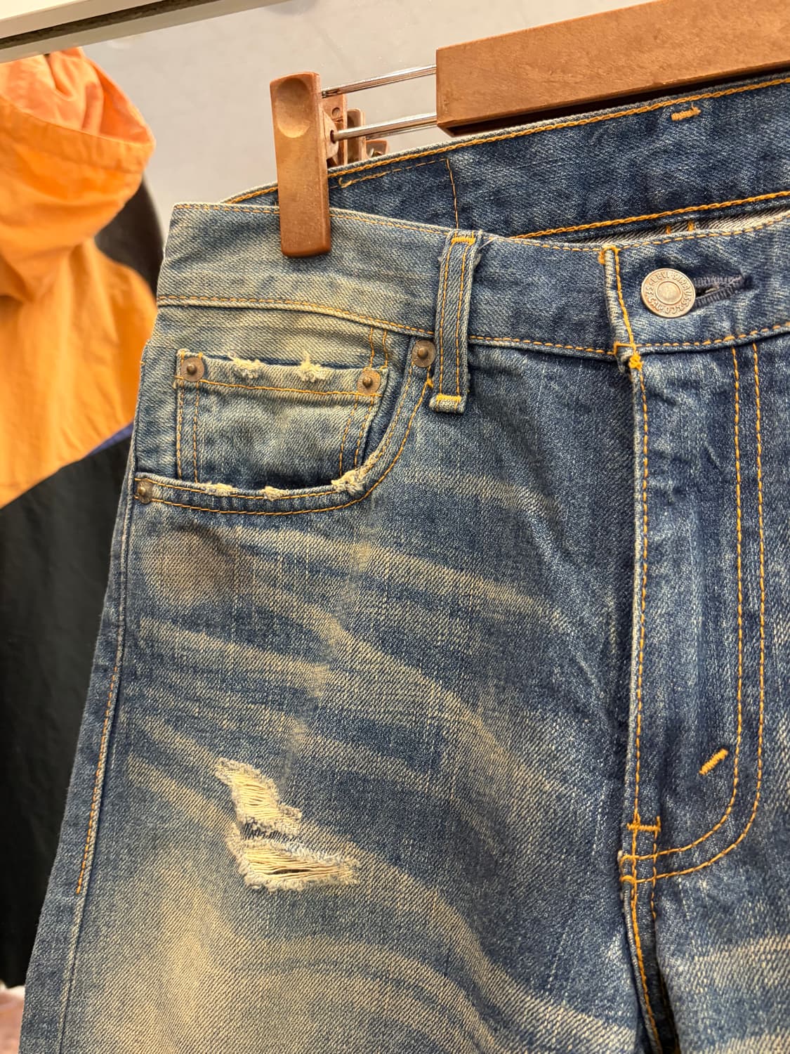 00s Levis 리바이스 505 빈티지 데님 팬츠 (Japan) 상품이미지7