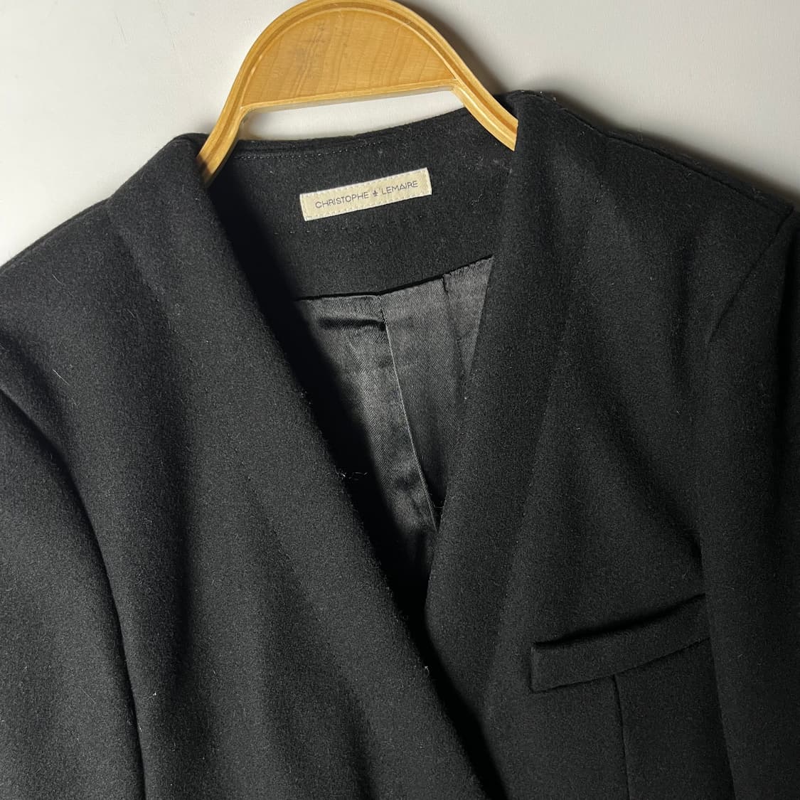 [Christophe lemaire] 00's 르메르 아카이브 울 자켓 상품이미지3