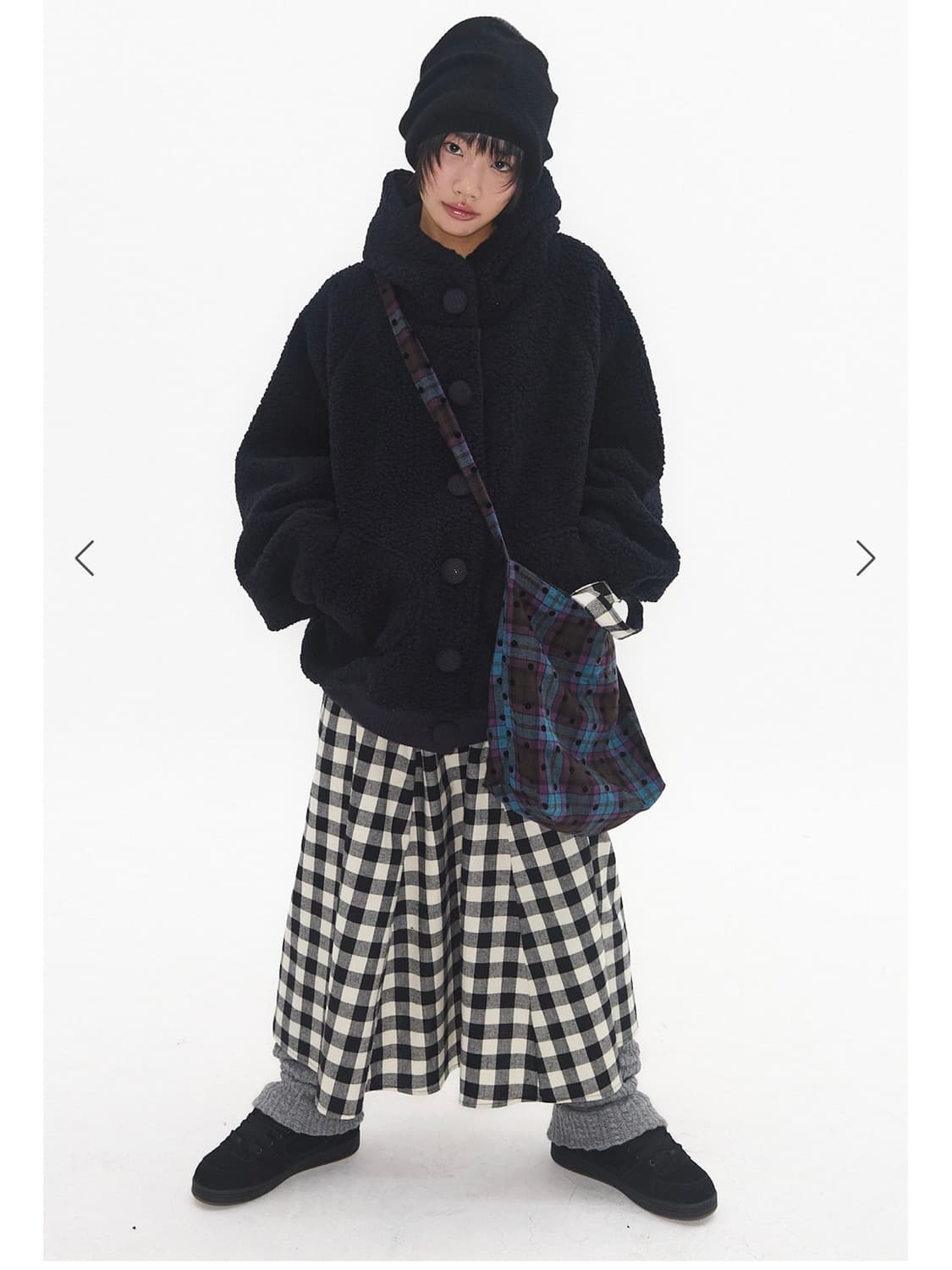 익스파이어드걸 쉐르파 클라우드 자켓 네이비 상품이미지3