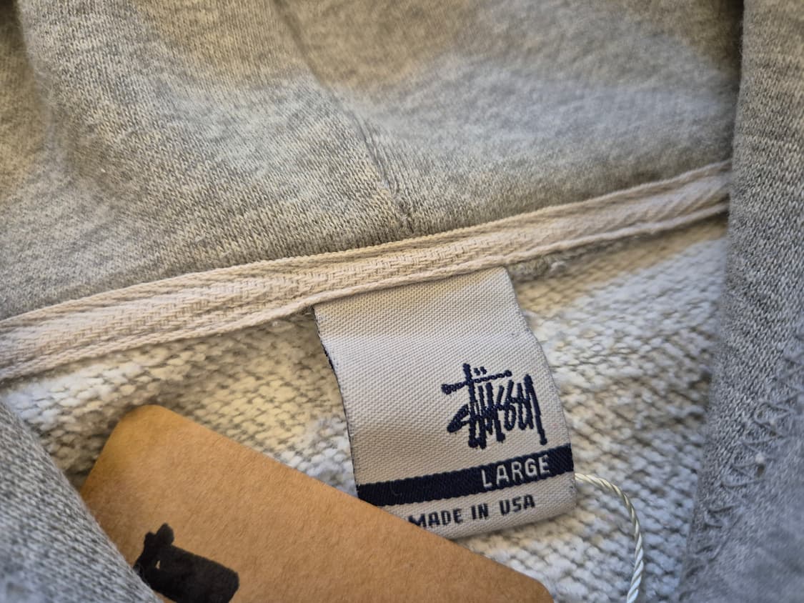 00s STUSSY 크로스 로고 후드 스웻 상품이미지8