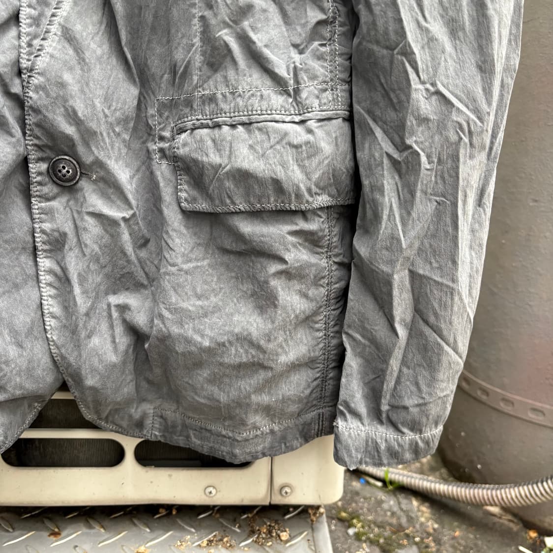 인터메조 I.M.Z 그레이 유틸리티 자켓 상품이미지5