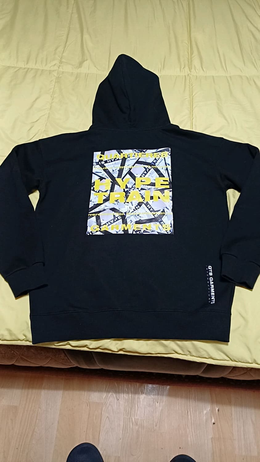 큐티에잇가먼츠 기모후드 110 가슴61 기장74 상품이미지2