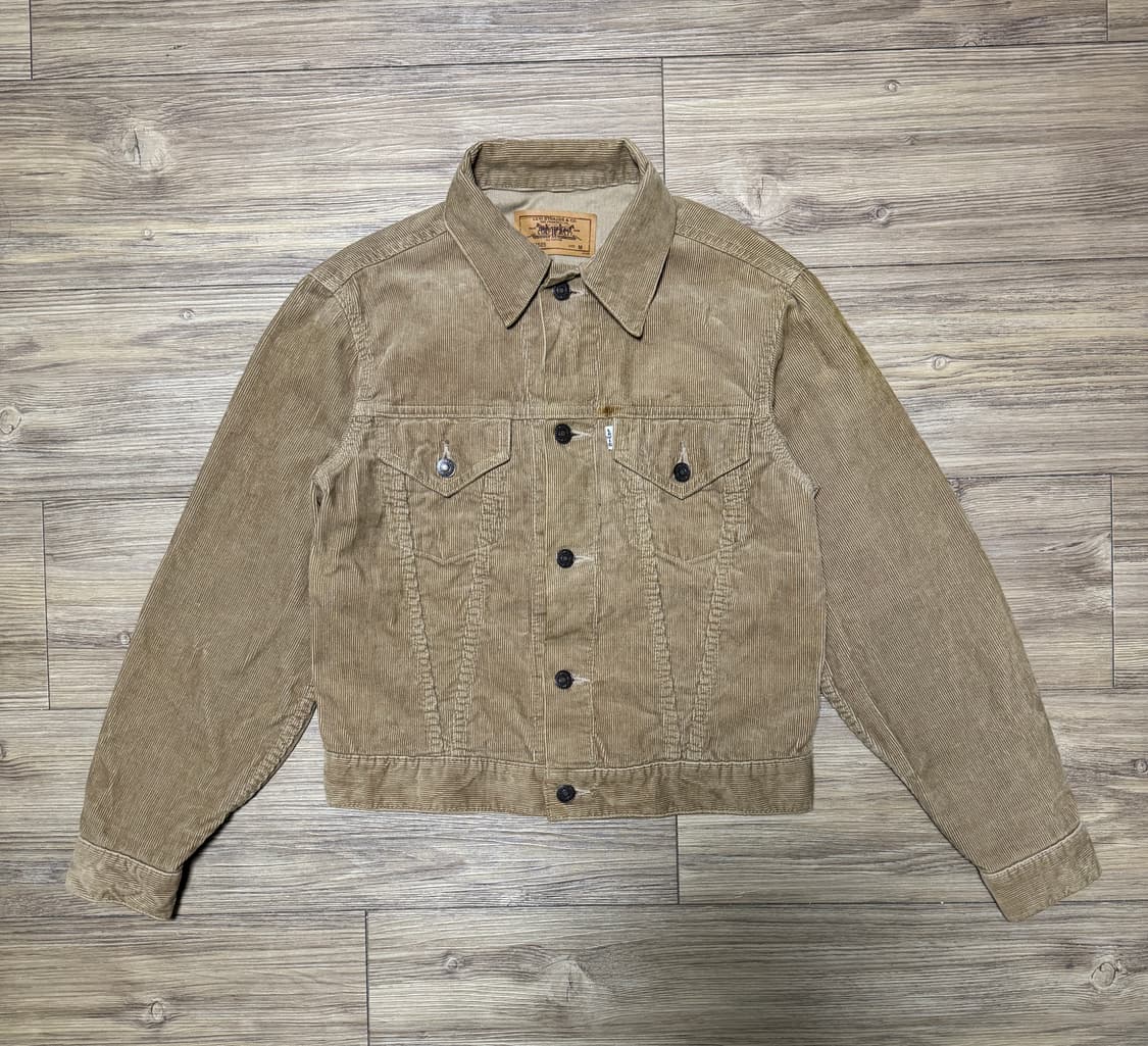 90s jp 리바이스 7505 코듀로이 트러커 자켓 상품이미지1