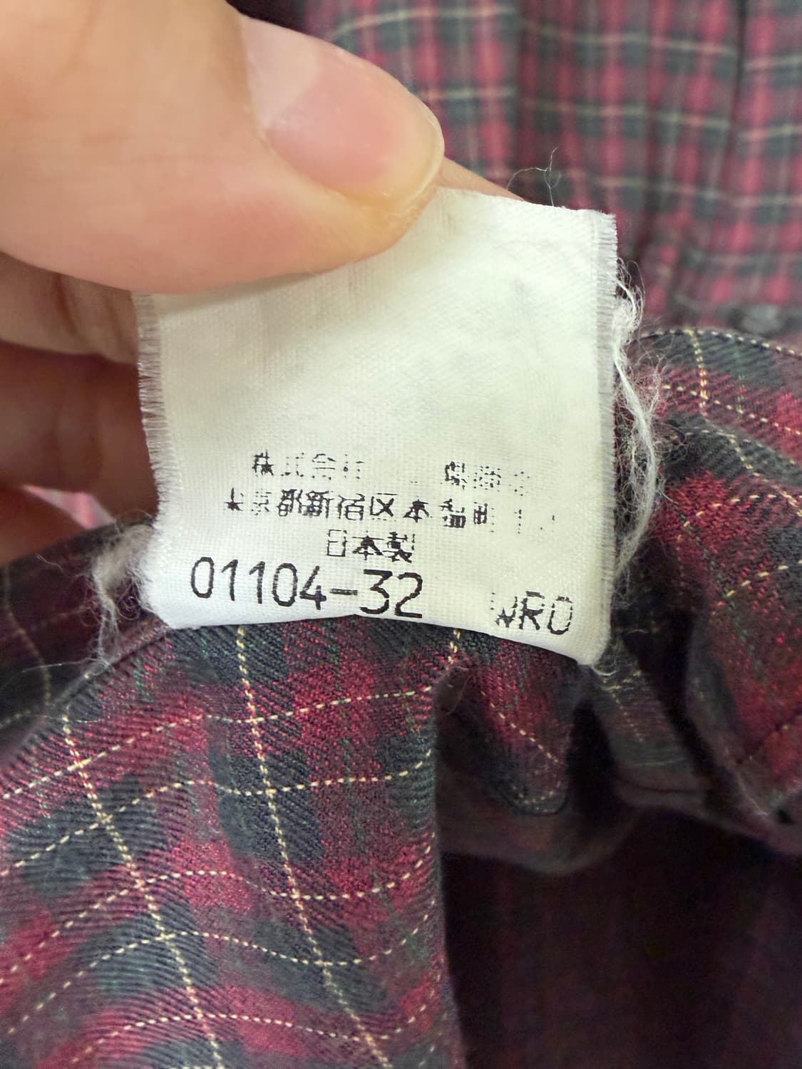 90s Burberrys tartan check shirt L 상품이미지8