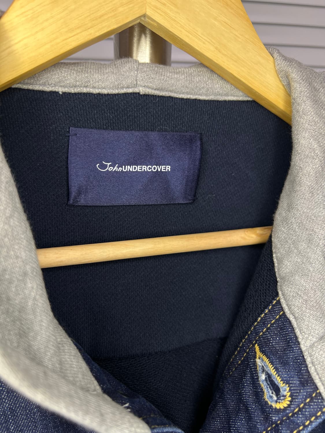 존 언더커버 19SS 도킹 레이어드 데님자켓 상품이미지5