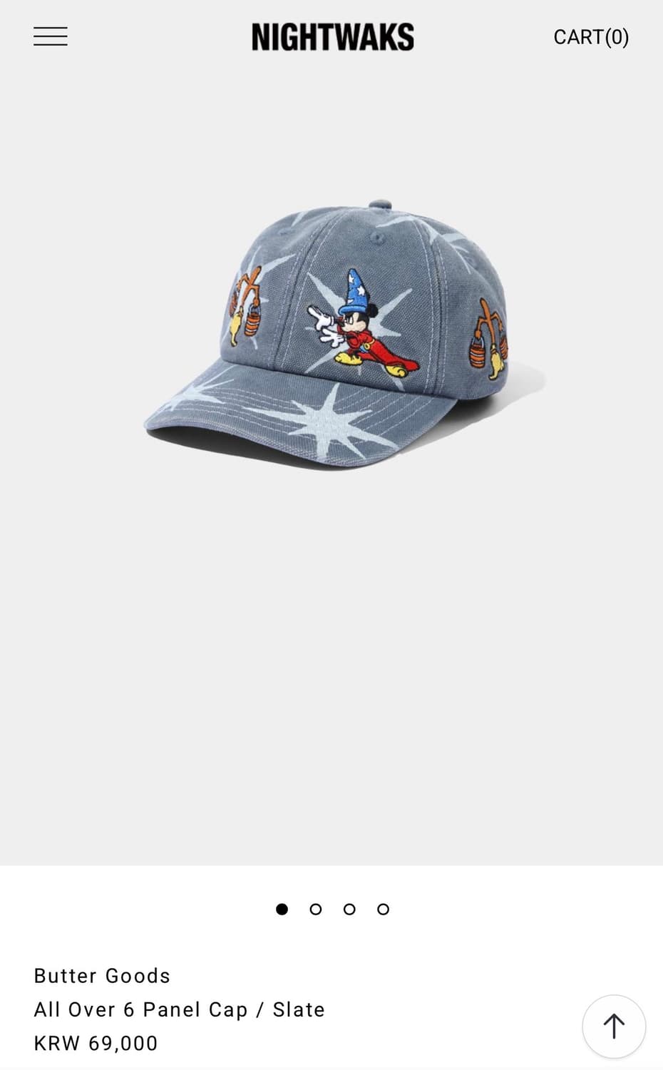 Butter Goods x Disney 캡모자 상품이미지1