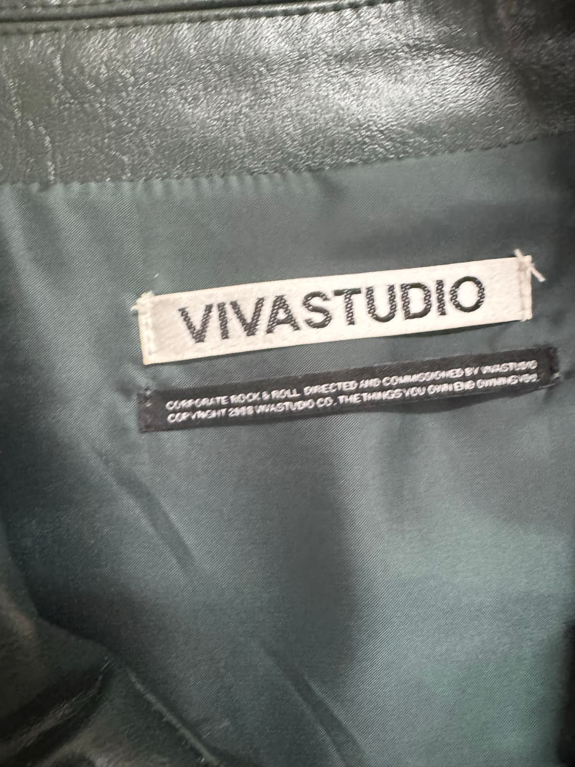 비바스튜디오 레더 자켓 S 상품이미지3