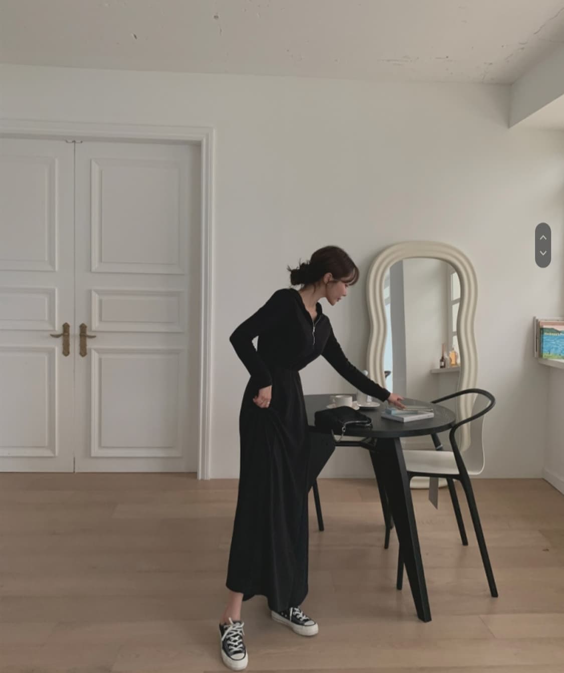 데얼쉬이즈 후드롱원피스 상품이미지4