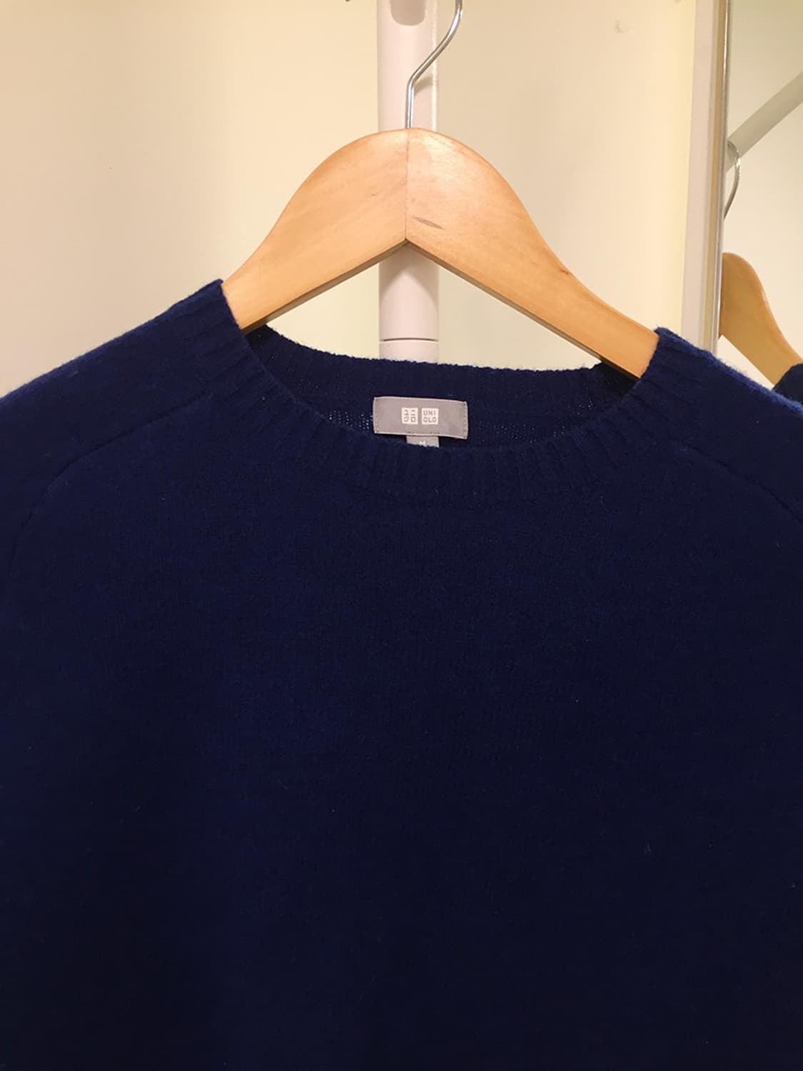 여성 유니클로 라운드니트 95 상품이미지3