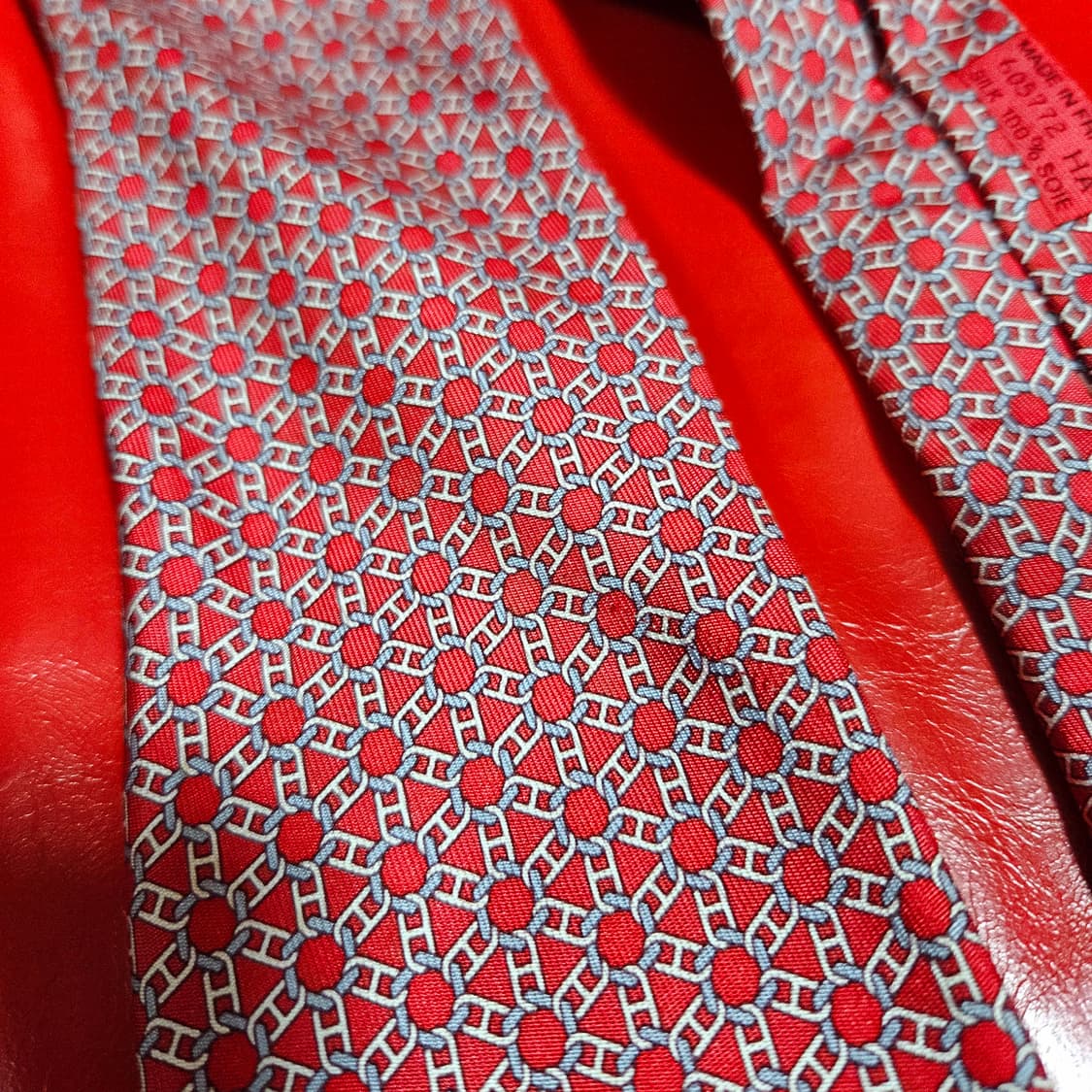 에르메스 시그니쳐 체인 넥타이 Free 상품이미지2