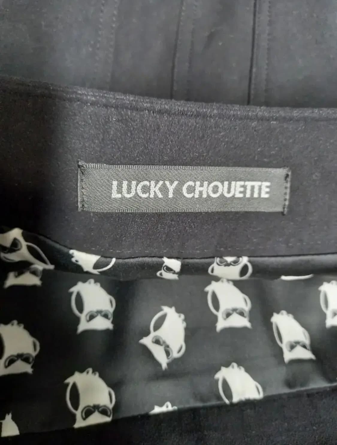 럭키슈에뜨 깍은스웨이드 프릴 스커트 55 상품이미지7