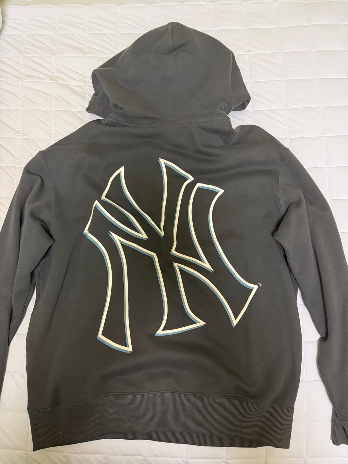 MLB 후드티 차콜 L 상품이미지2