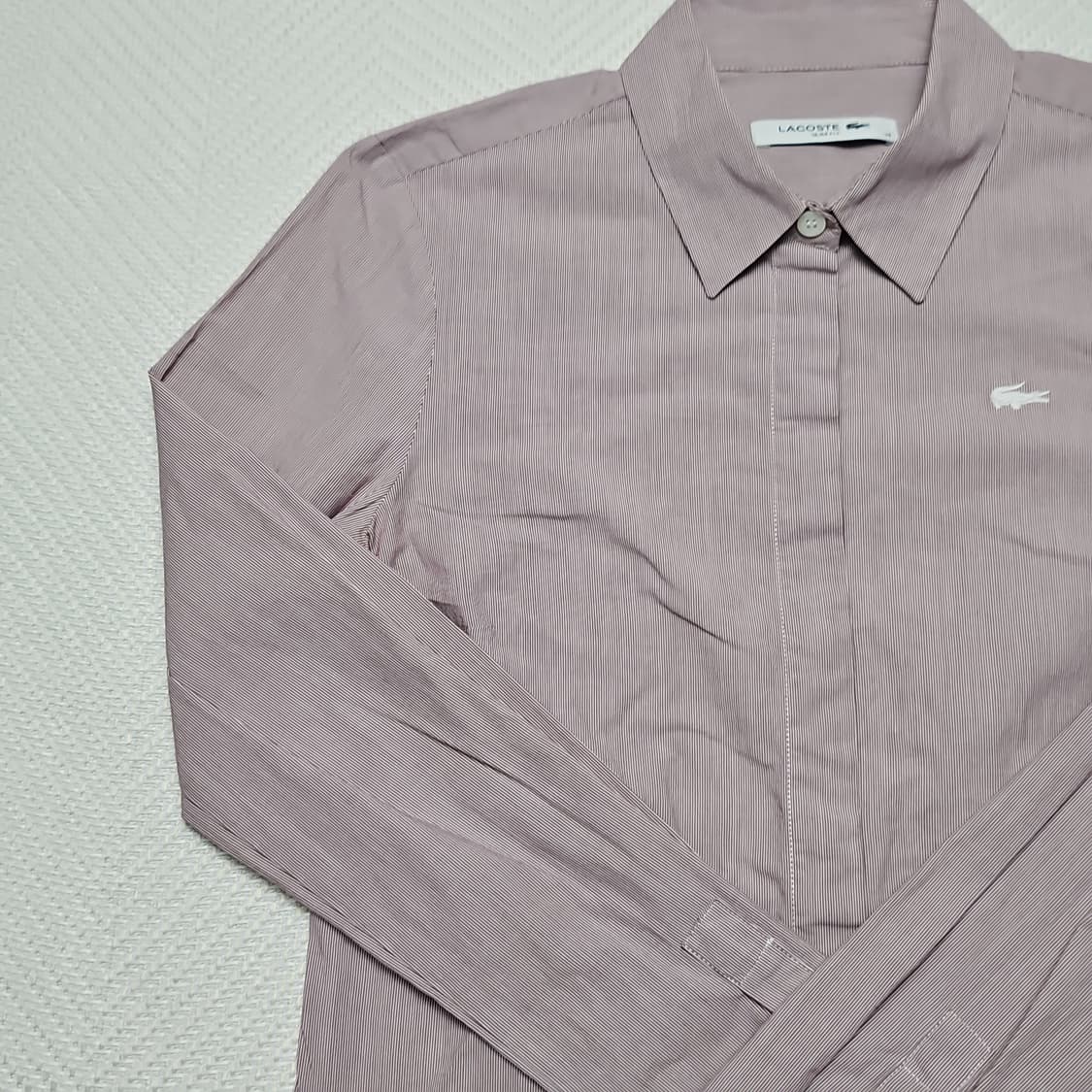 [라코스테] 여성 슬림핏 셔츠 34 상품이미지4