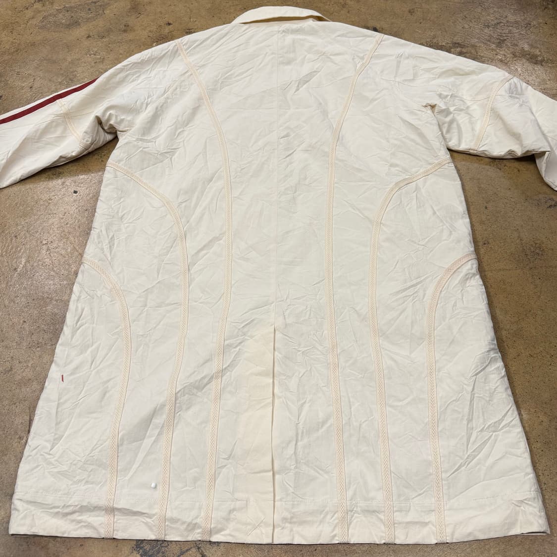 [정품/XL] 푸마 팔로모 자켓 아이보리 레드 라인 b8 상품이미지4