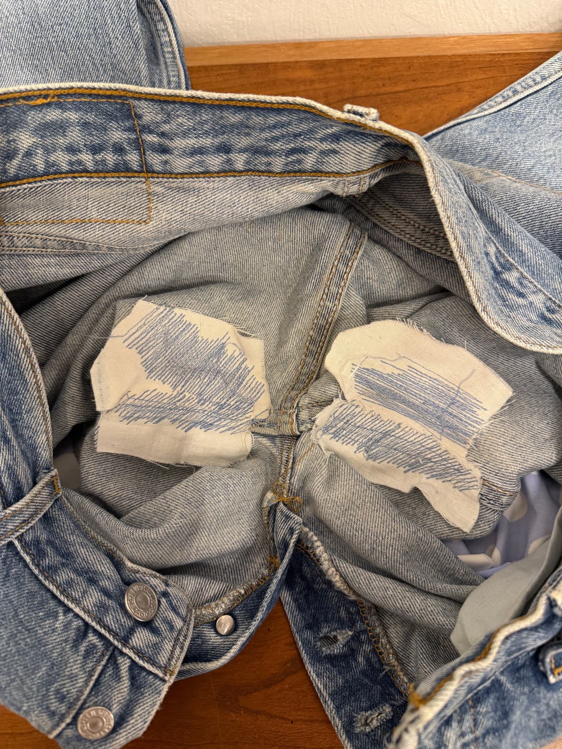 (32inch) Levis 리바이스 501 Light Blue Jeans 상품이미지10