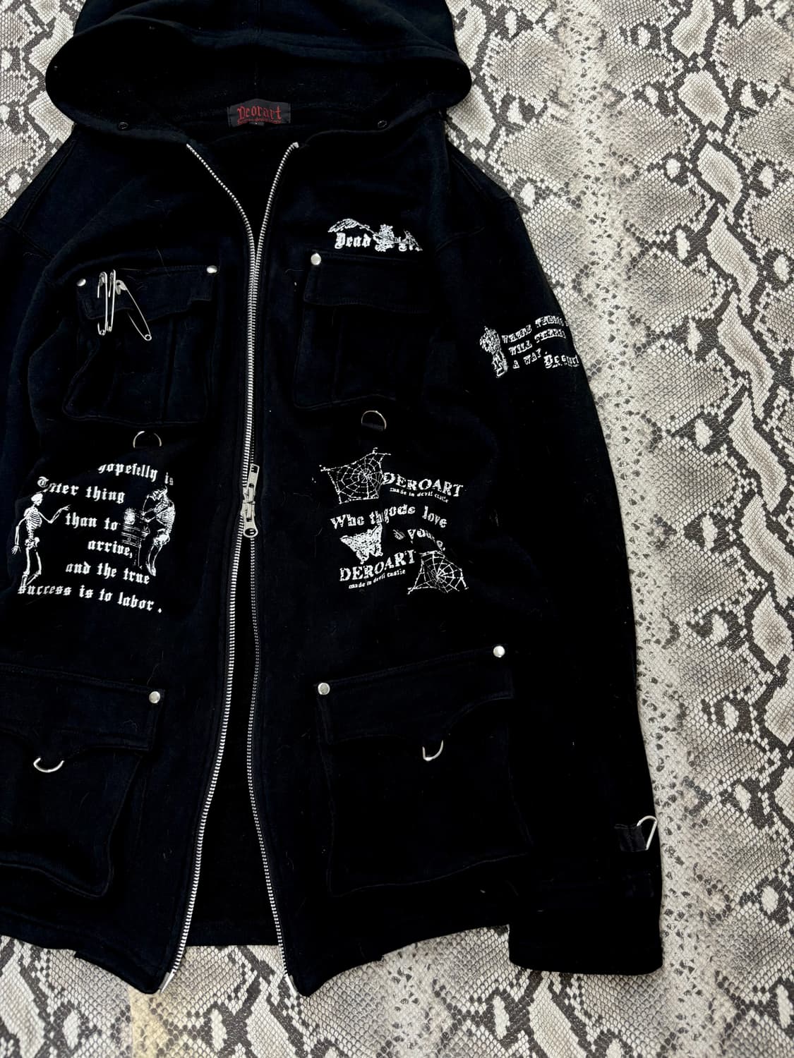 “Deorart” 00’s Harajuku Mood Cat Hooded  상품이미지8