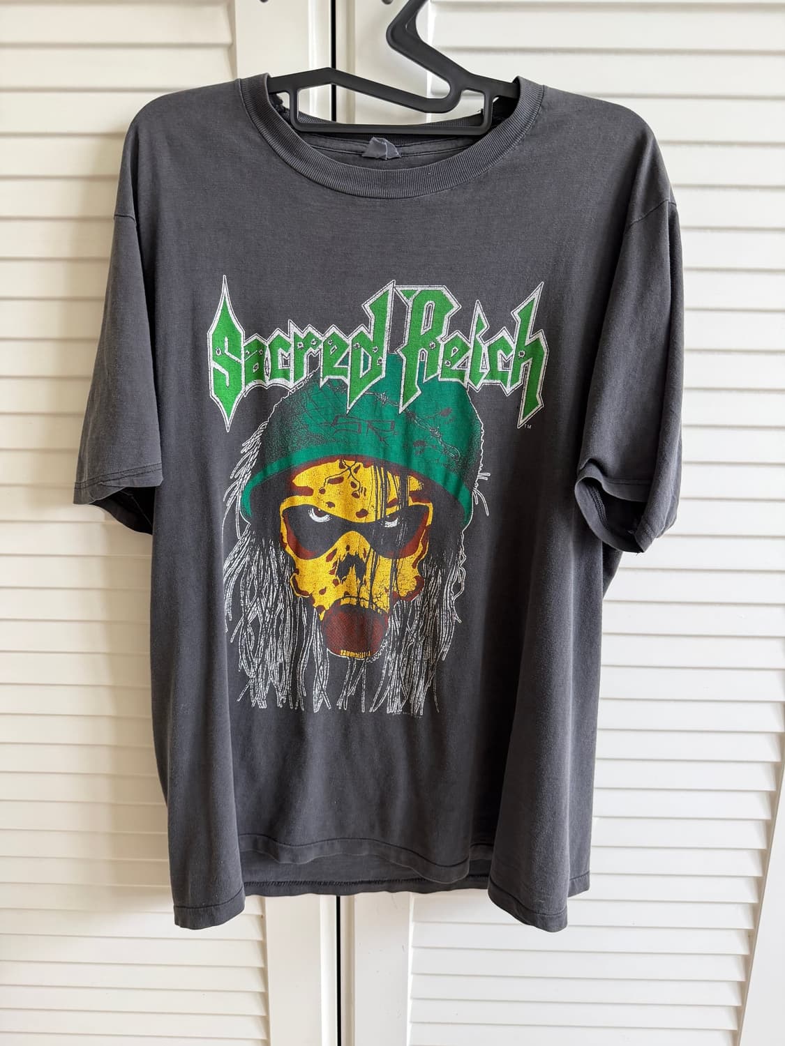 [M]1987 sacred reich 밴드티 상품이미지1