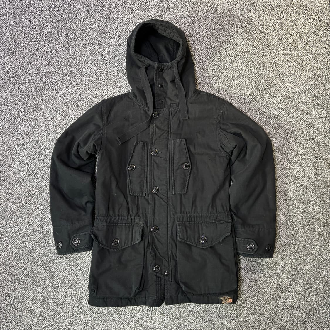 폴로 데님 앤 서플라이 립스탑 밀리터리 자켓 (XS) 상품이미지1