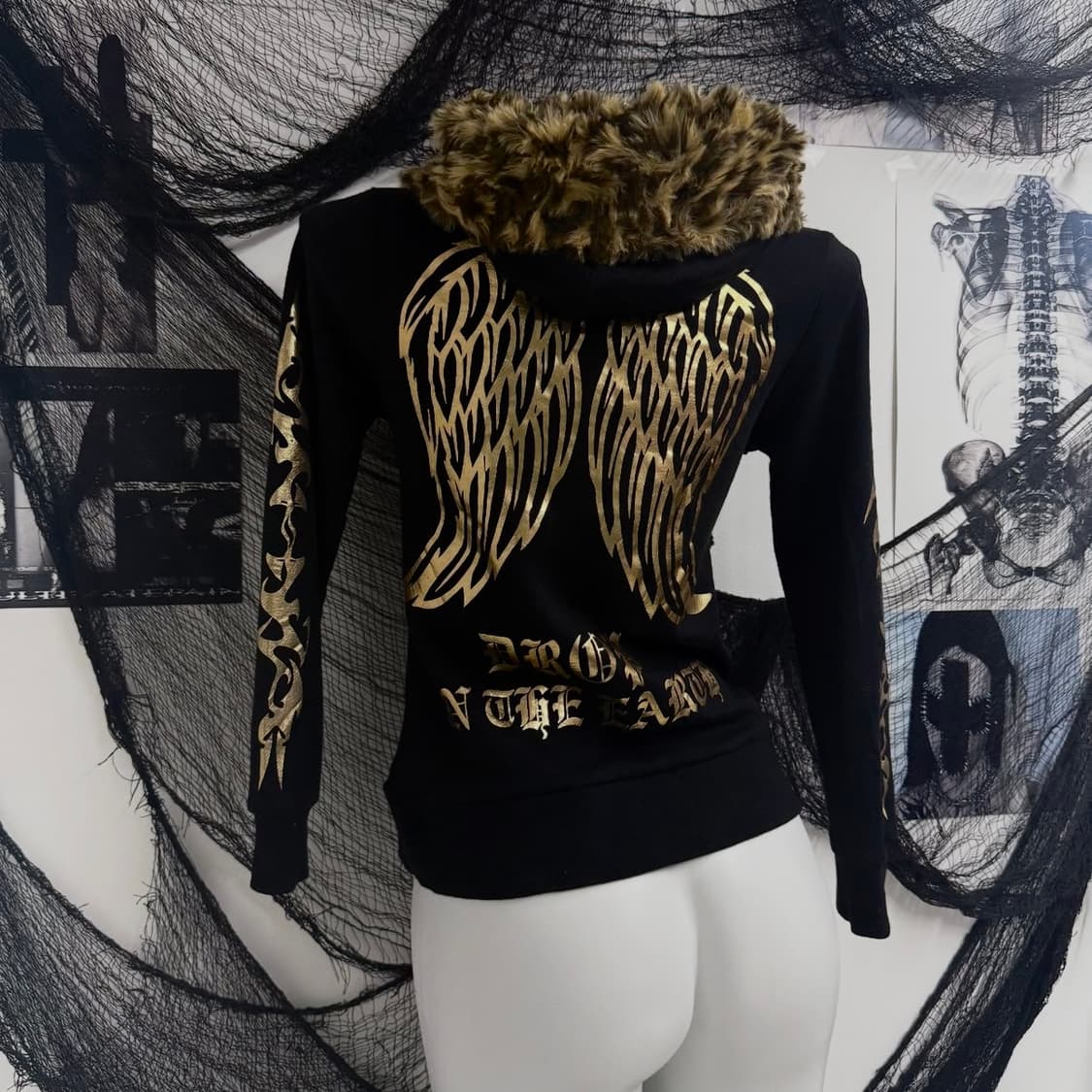 00s mood fur hoodie 상품이미지1