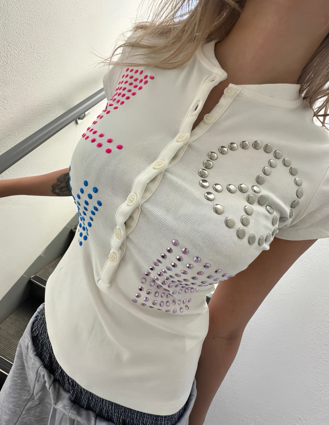 Srrybabe love 핫픽스 반팔 상품이미지1