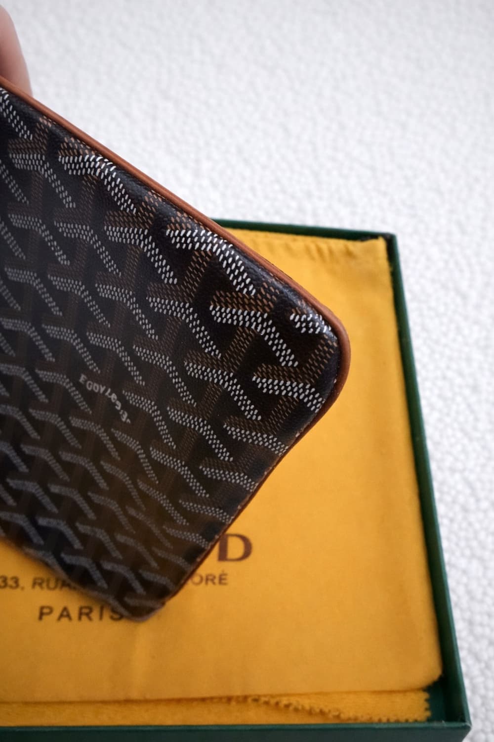 고야드 클러치 mm 블랙 상품이미지5
