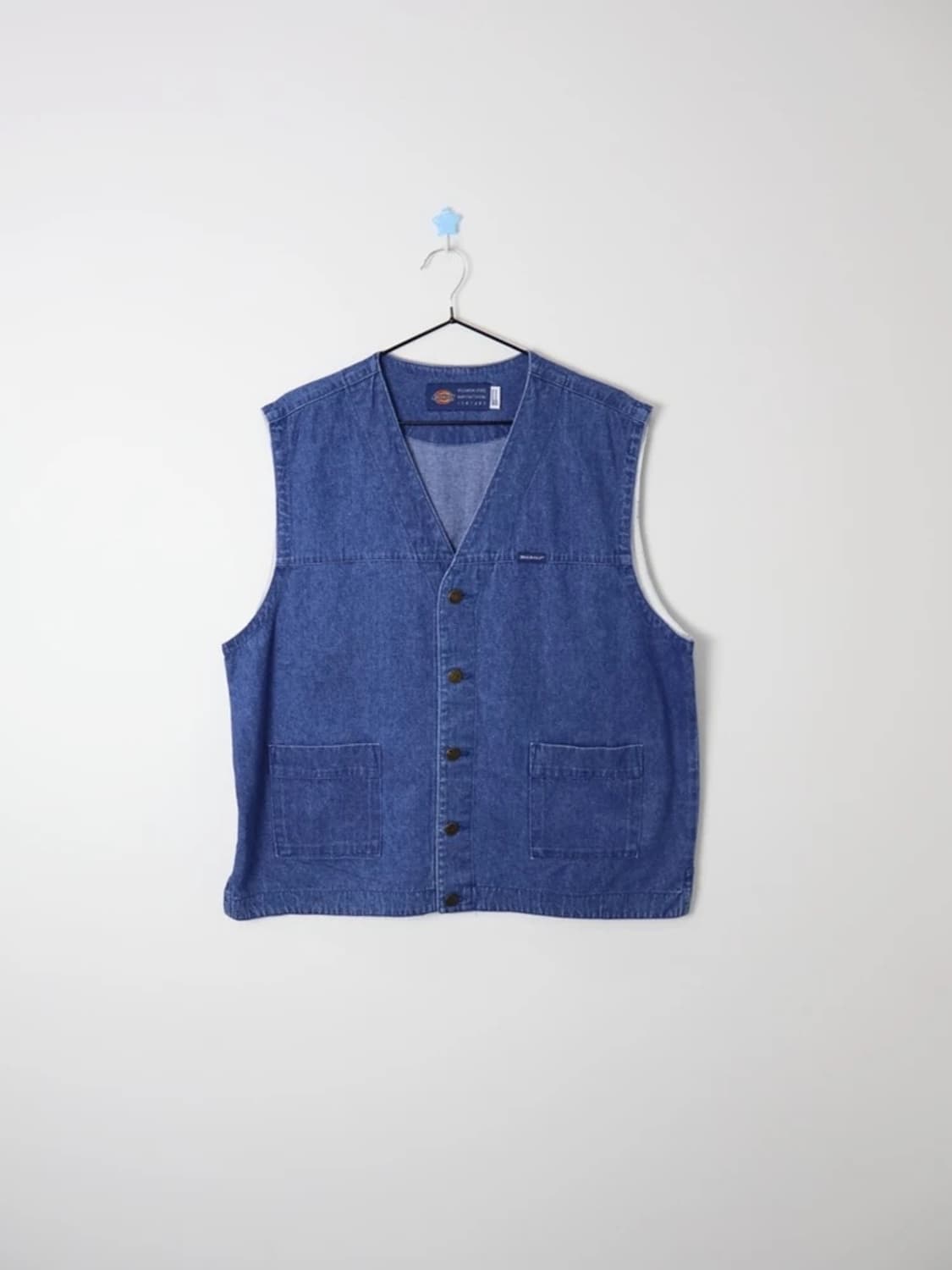 Dickies Denim Work Vest Vintage 상품이미지1