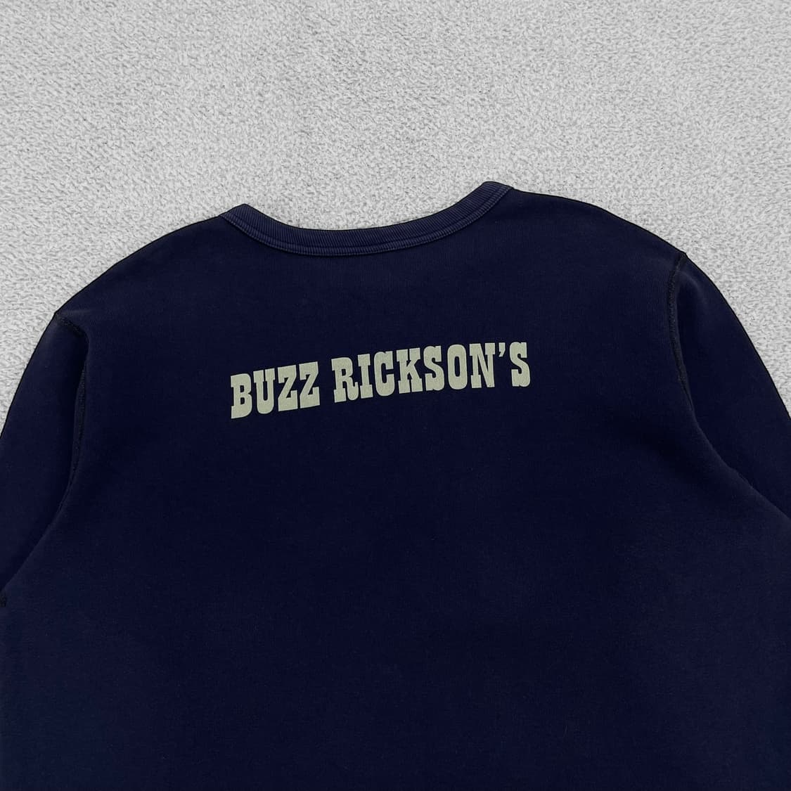 버즈 릭슨 Buzz Rickson's 스누피 스웻셔츠 맨투맨 네이비 상품이미지4