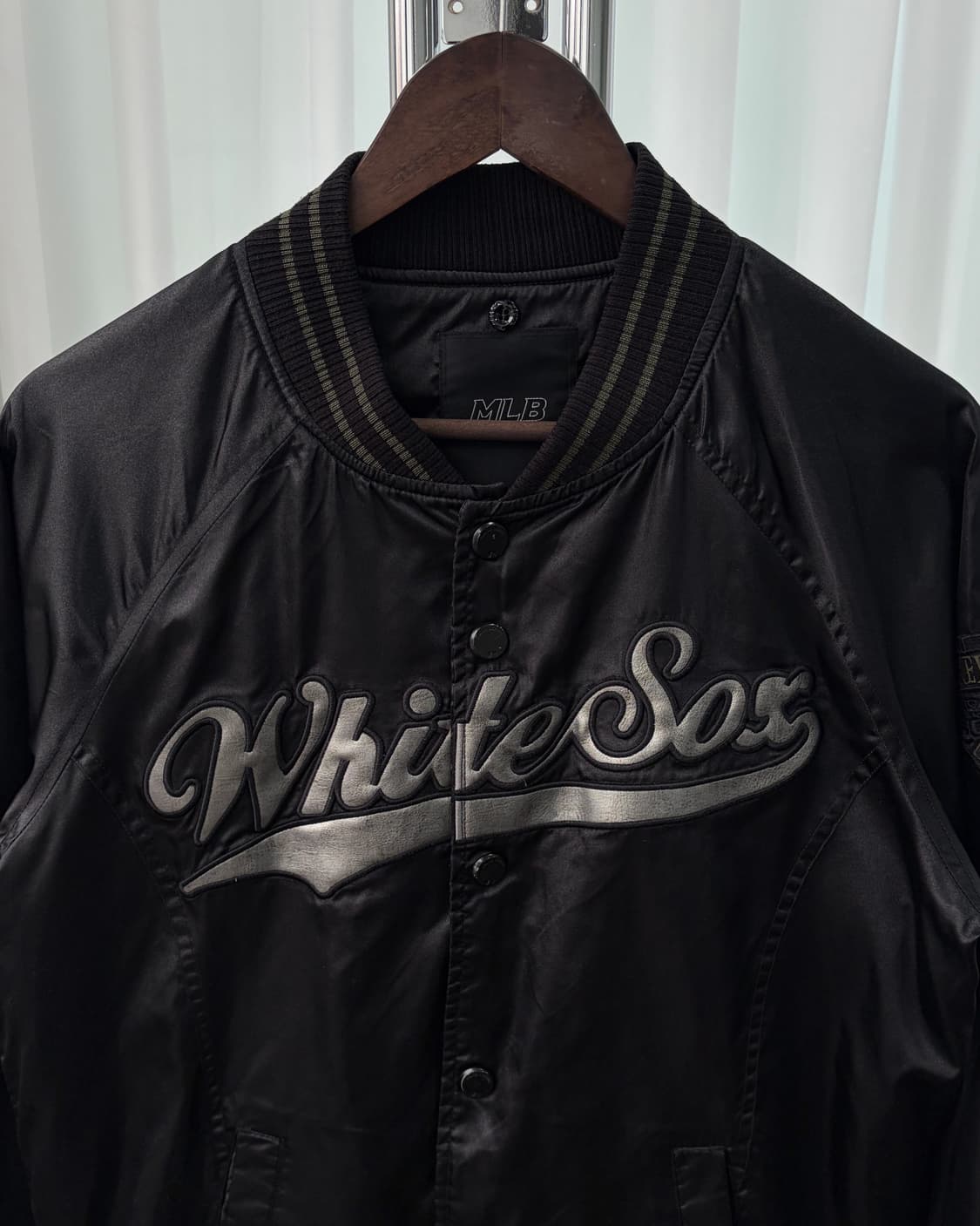 [M]MLB 화이트 삭스 새틴 스타디움 자켓 상품이미지4