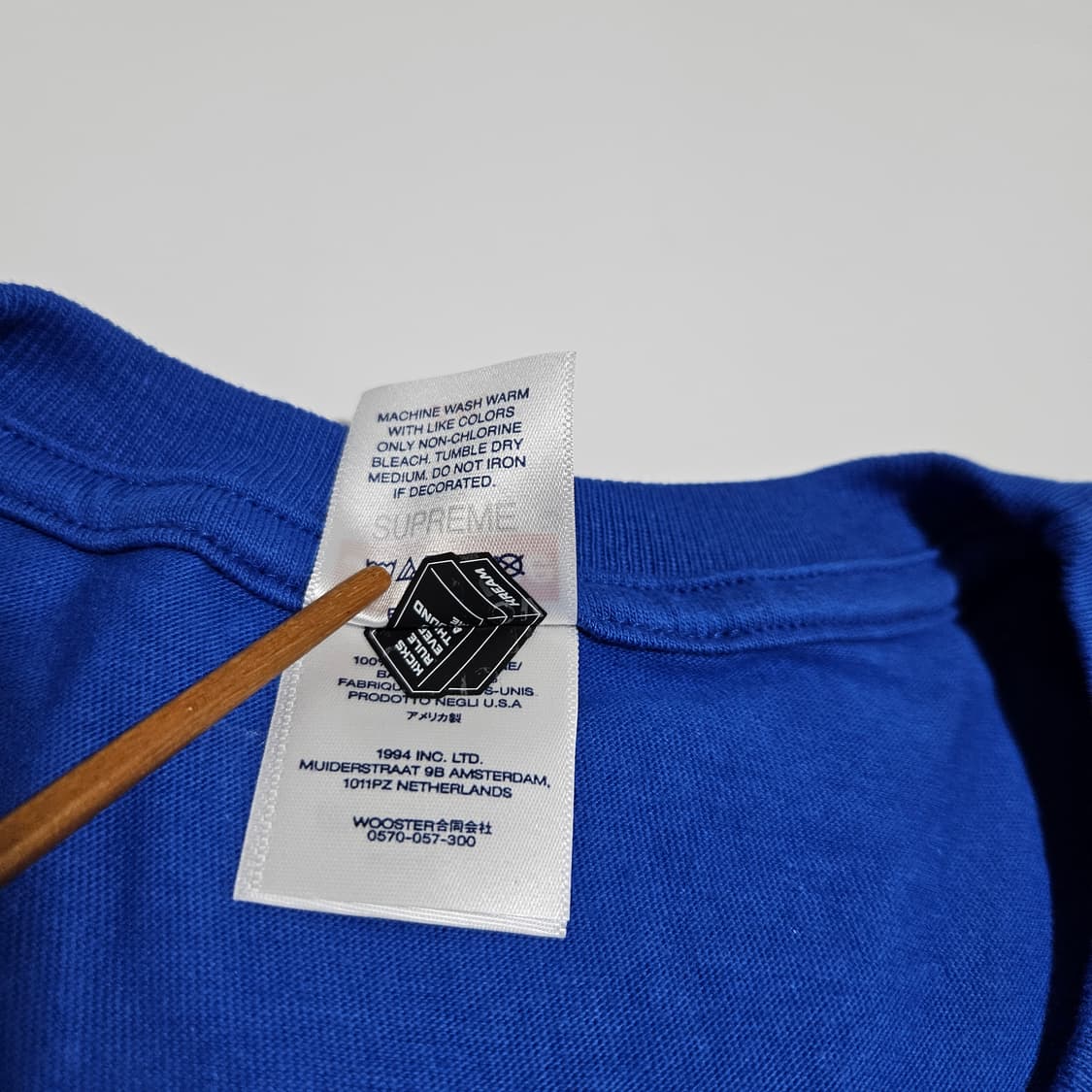 슈프림 영보이 티셔츠 로얄[XXL] 상품이미지3
