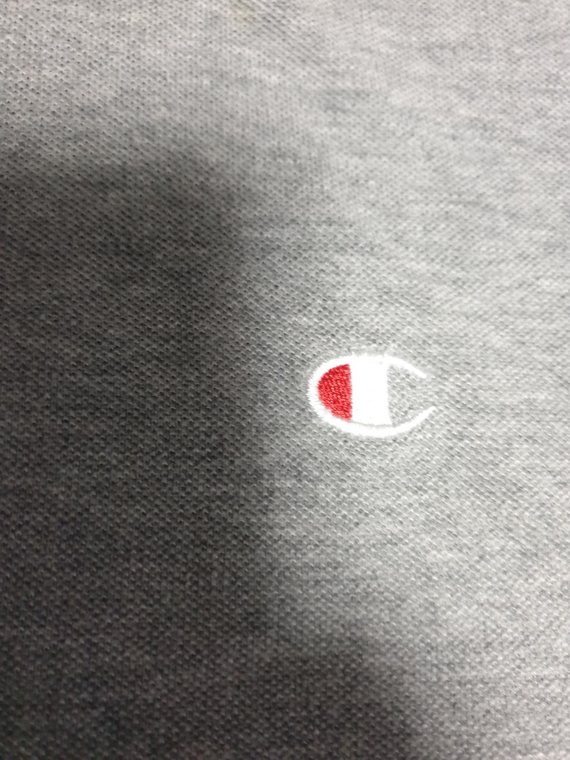 챔피온 오리지널 C로고 코튼 반팔 카라티 그레이 (XL) 상품이미지2