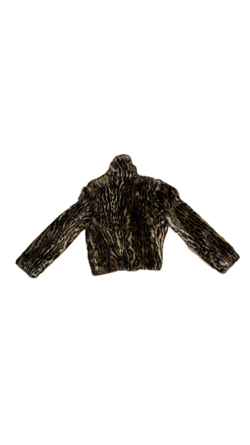 랄프로렌 호피 레오파드 크롭 퍼자켓 상품이미지2