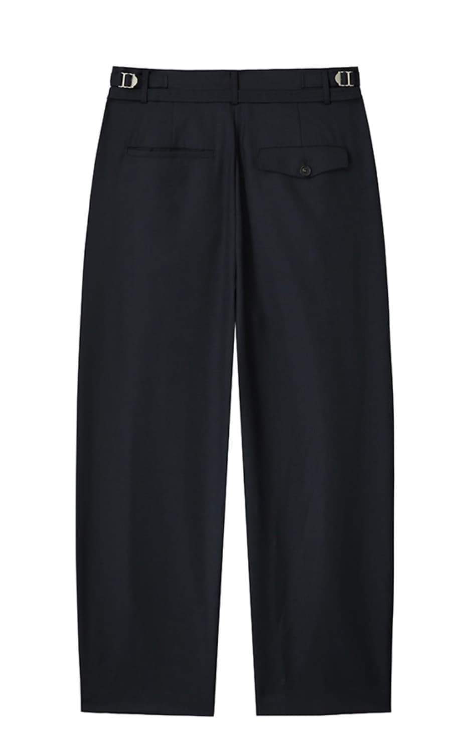 아트이프액츠 벨티드 울사이드 투턱 팬츠 남성 XL 상품이미지3