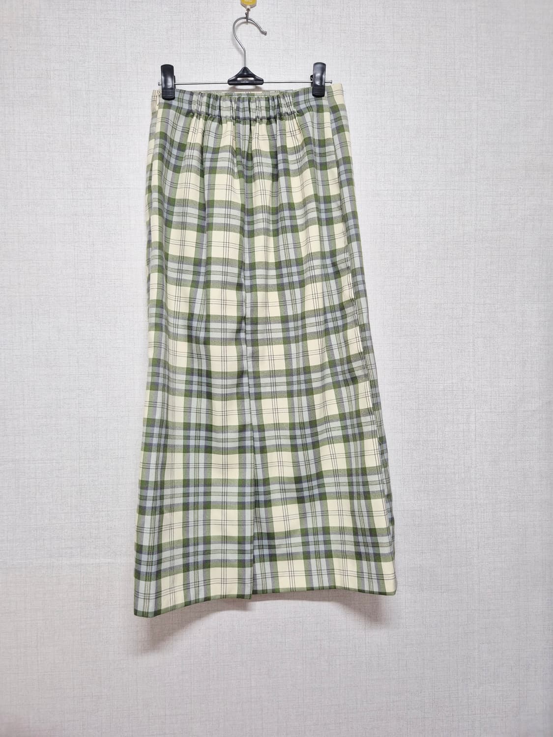 체크 롱 스커트 상품이미지2