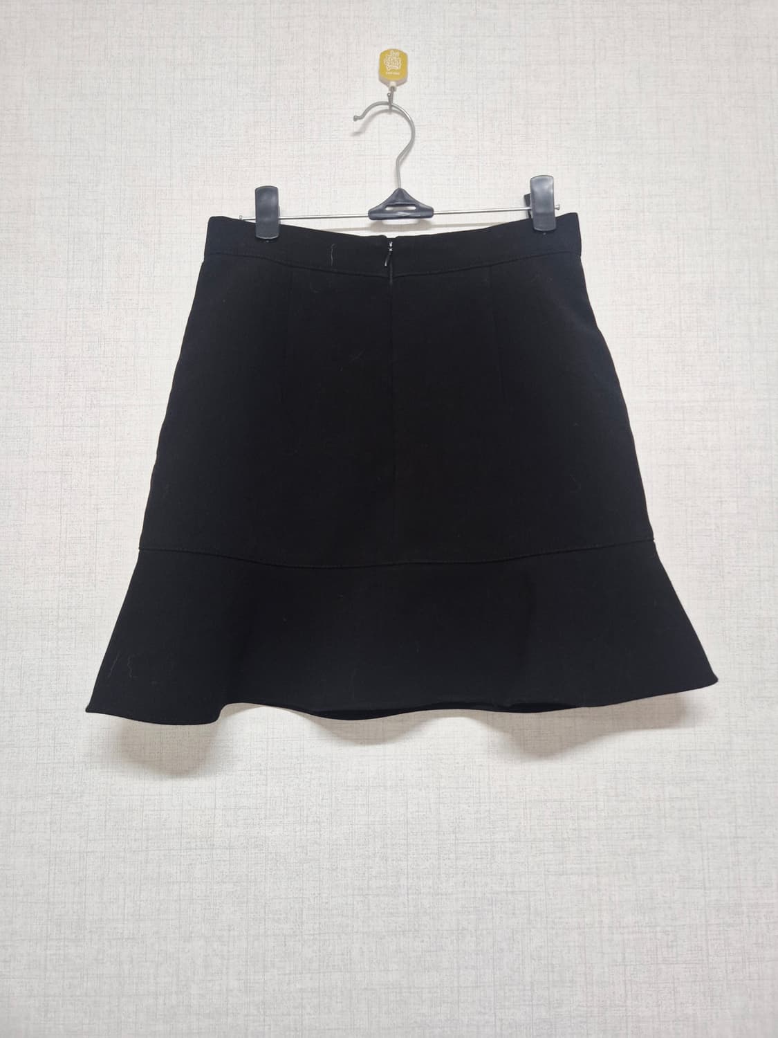 블랙 플레어 미니 스커트 상품이미지2