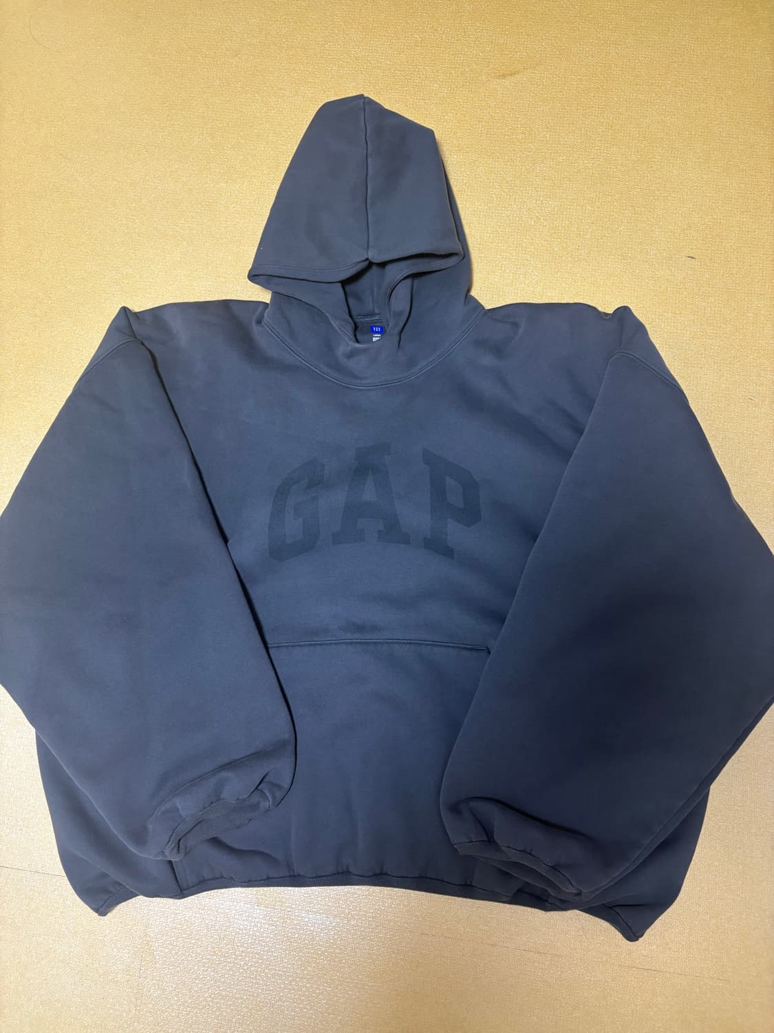 이지 X 갭 엔지니어드 바이 발렌시아가 도브 후드 블랙 L 상품이미지1