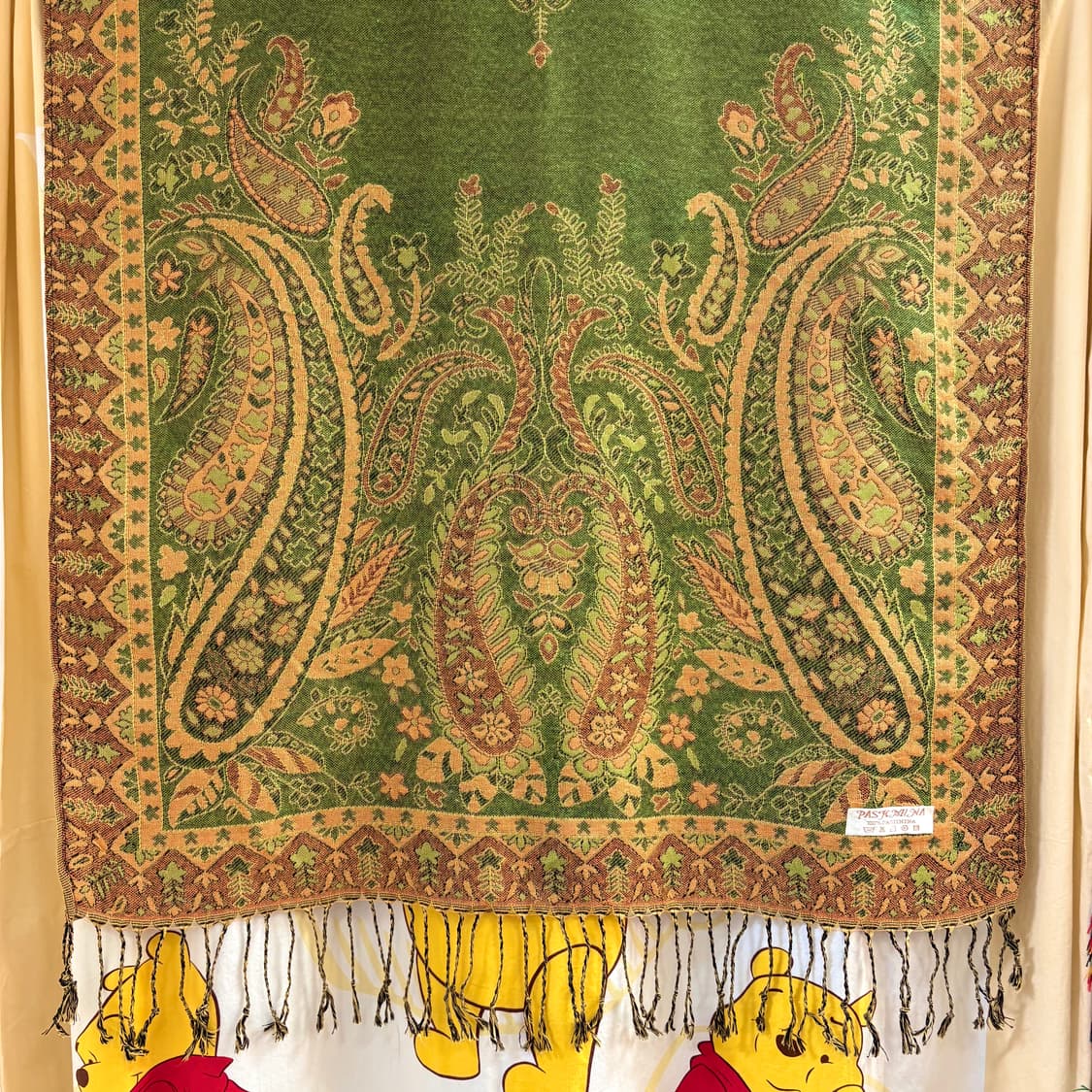 PASHMINA 파시미나 에스닉 페이즐리 머플러 스카프 숄  상품이미지4