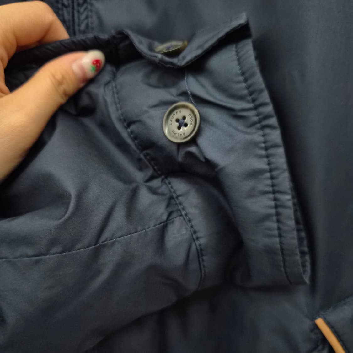 폴로 랄프로렌 네이비 바람막이 자켓 남성 XL 상품이미지6