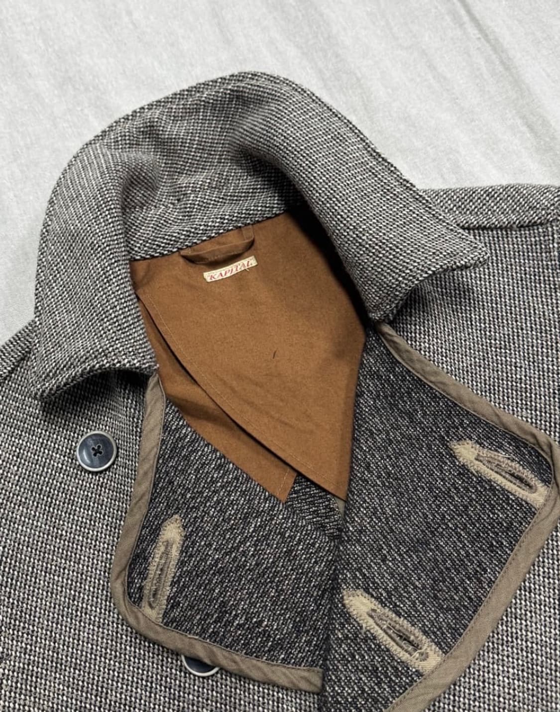 Kapital 캐피탈 og 밀리터리 울 더블 자켓 2(100) 상품이미지5