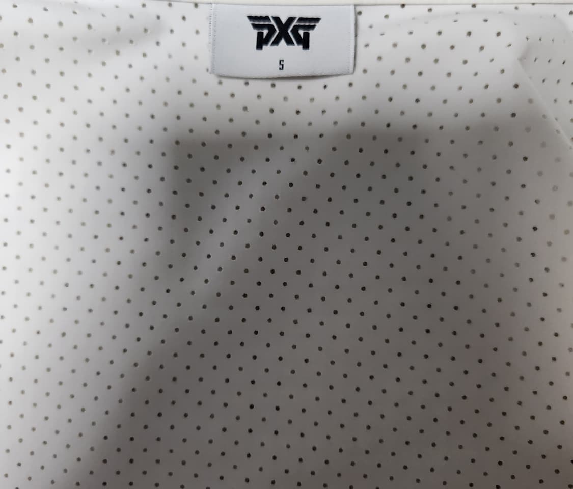 PXG 화이트 블랙 바람막이 자켓 S 상품이미지5