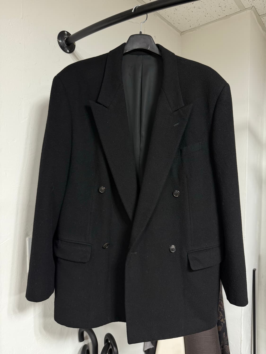 Issey Miyake 더블 브레스티드 자켓 상품이미지1