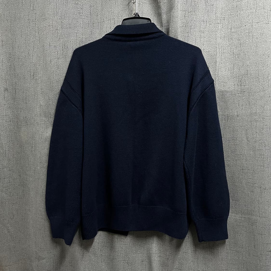 파르티멘토(Partimento) 카라 니트 가디건 - M오버핏 상품이미지4