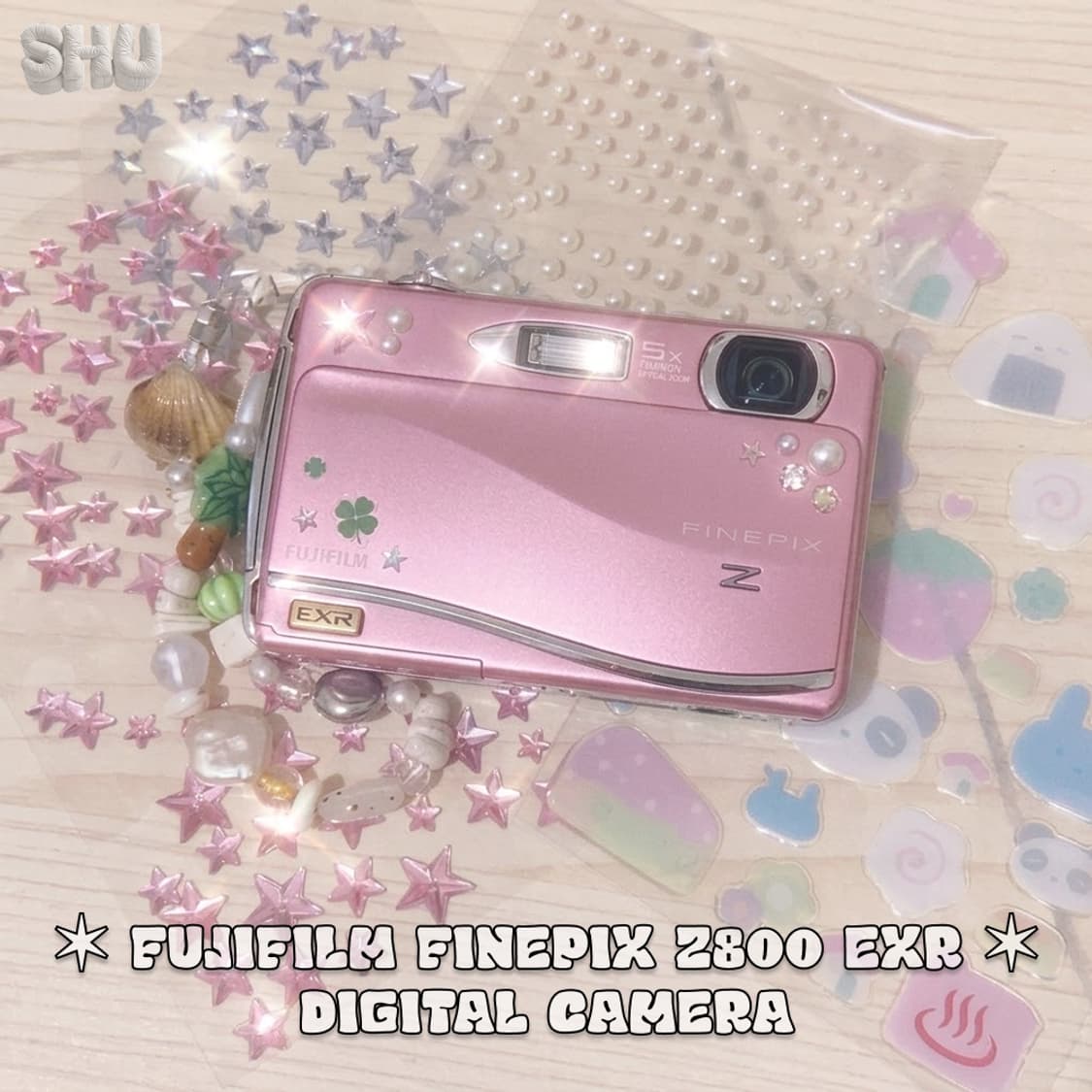 후지필름 파인픽스 FinePix Z800EXR 빈티지 디카 핑크 상품이미지2