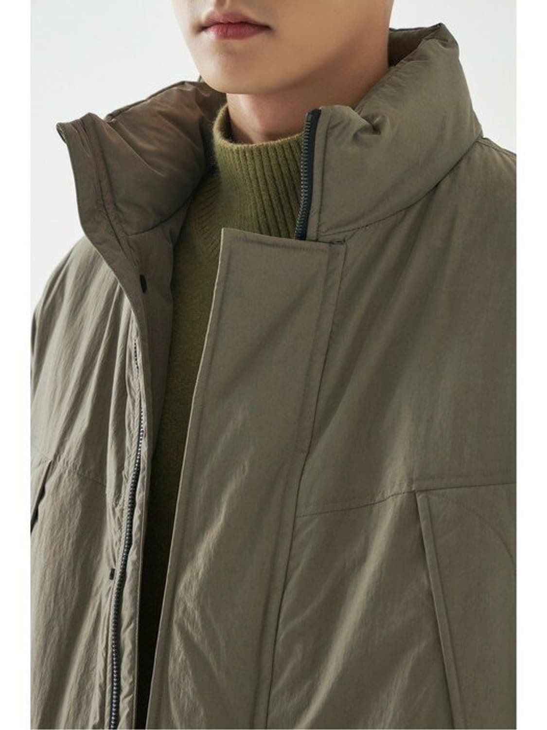 epigram 에피그램 하이넥 라이트 롱다운 자켓 상품이미지10