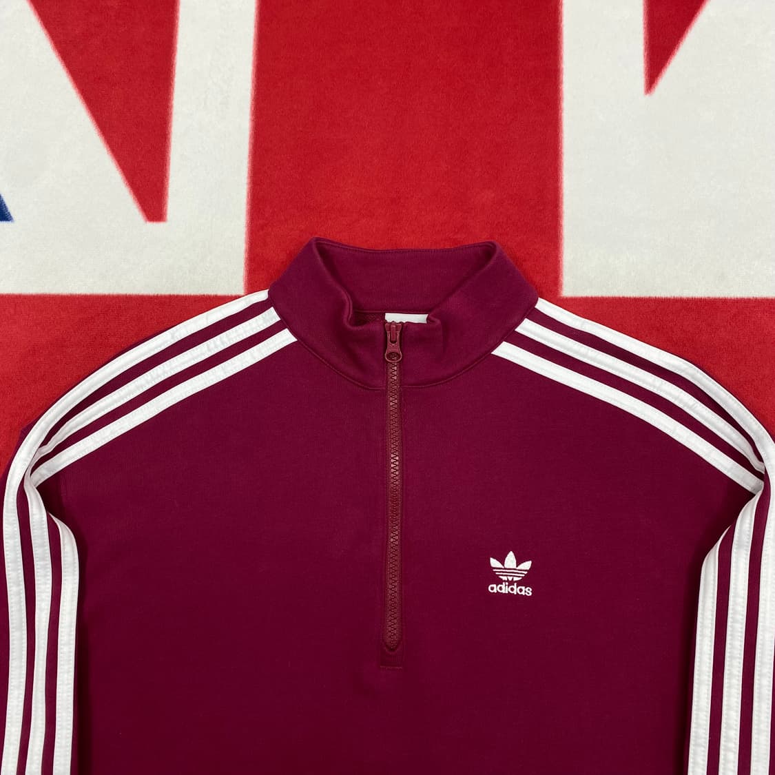 아디다스 하프집업 맨투맨 M  상품이미지3