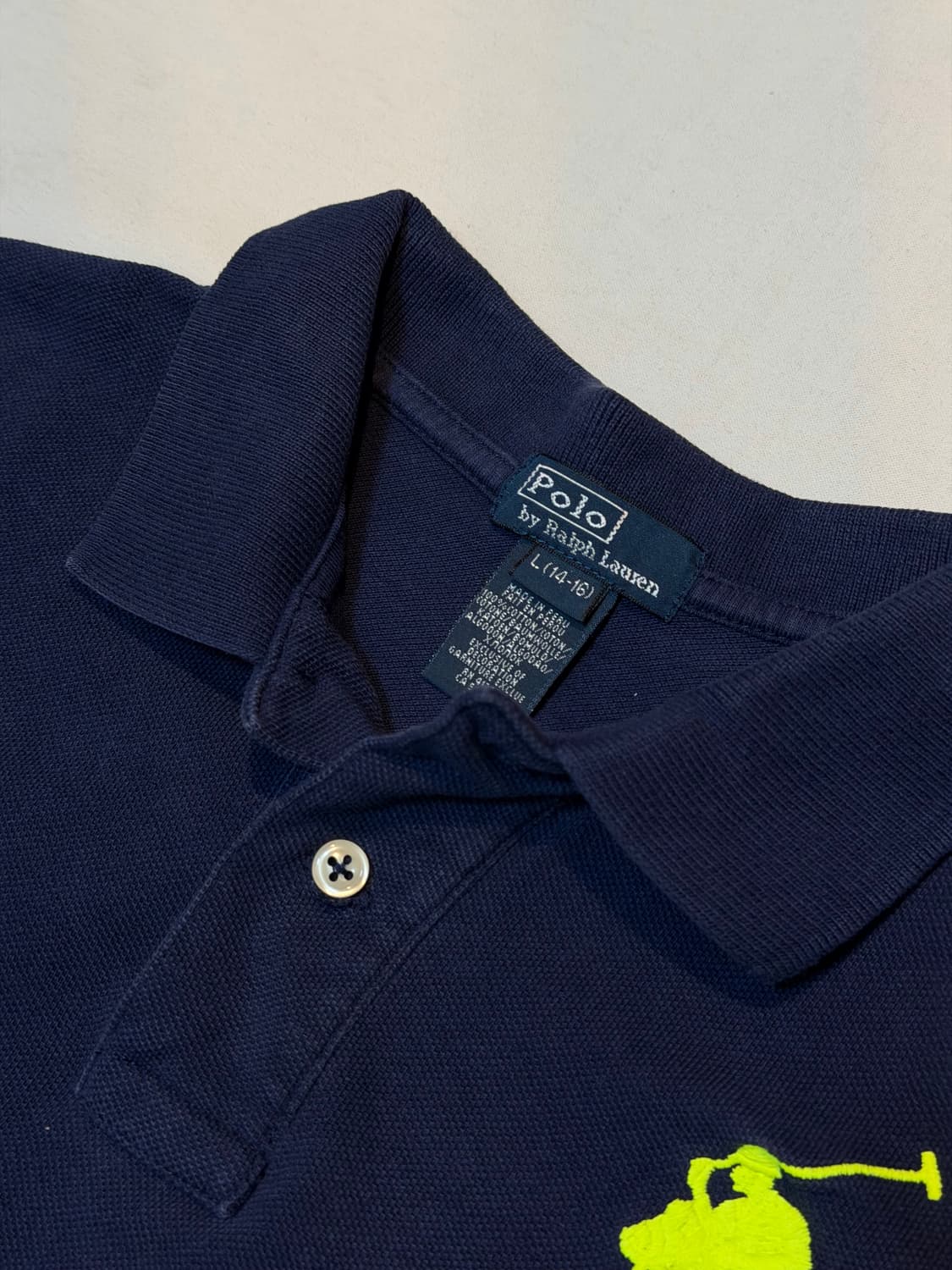 폴로 랄프로렌 빅포니 치프키프 카라티 네이비 상품이미지3