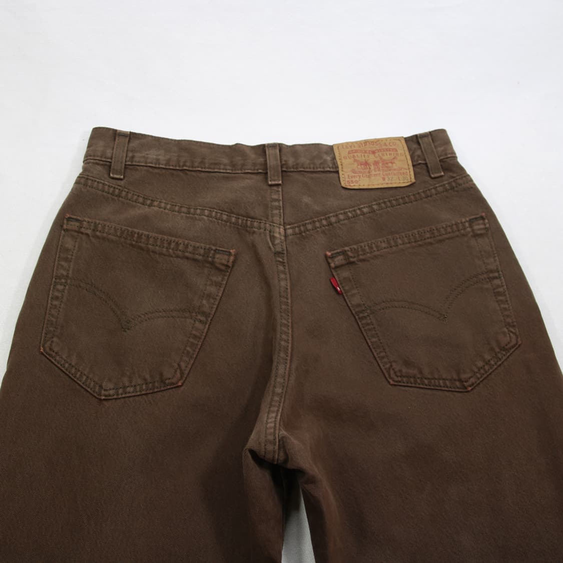 (착용컷) USA 리바이스 550 브라운 진 (남성용 31) 상품이미지8