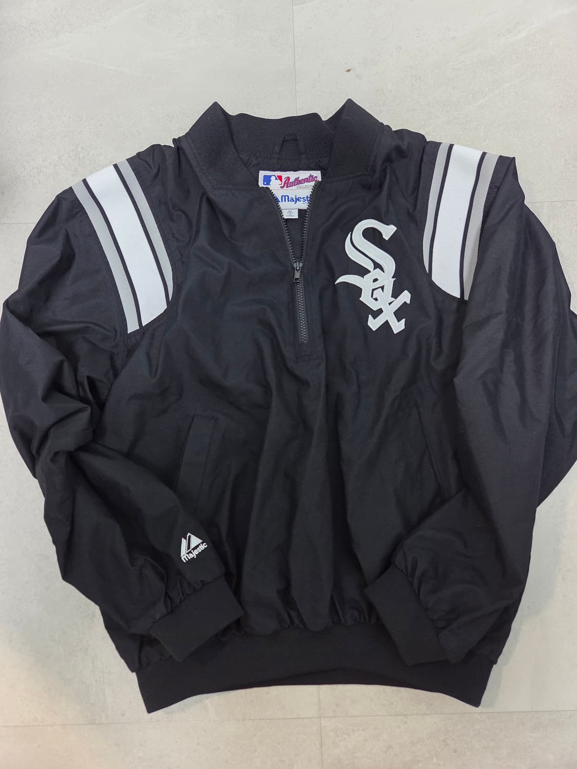 마제스틱 MLB 시카고 화이트삭스 하프집업 바람막이 상품이미지1