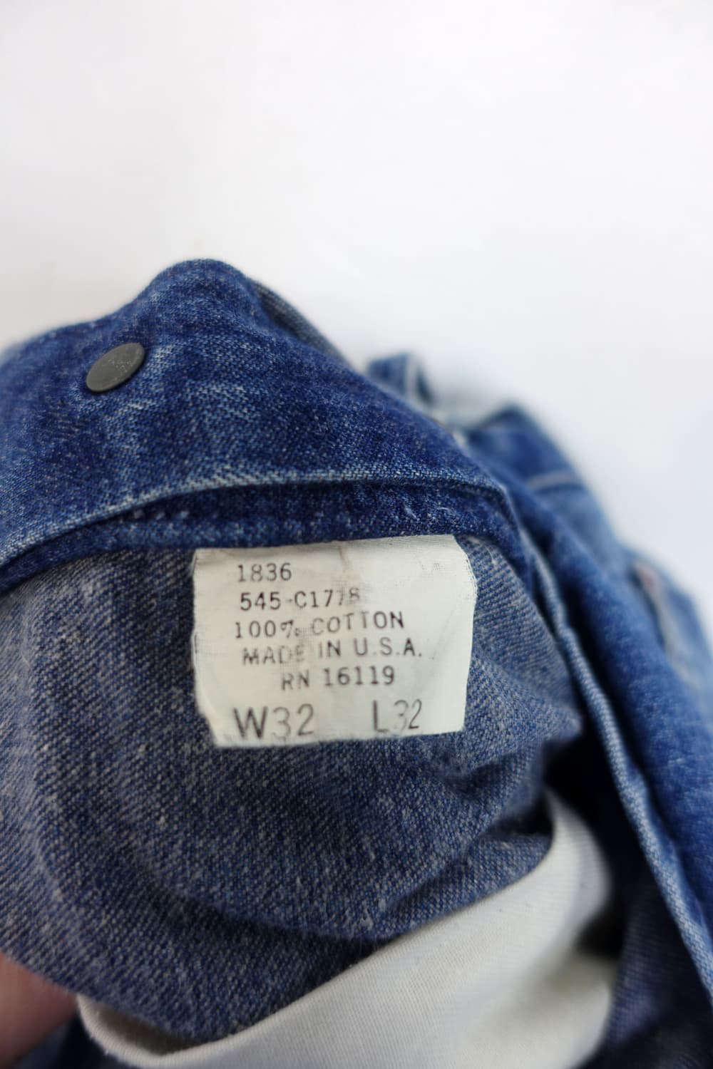  90's BIG MAC made in u.s.a 데님 오버롤  상품이미지10
