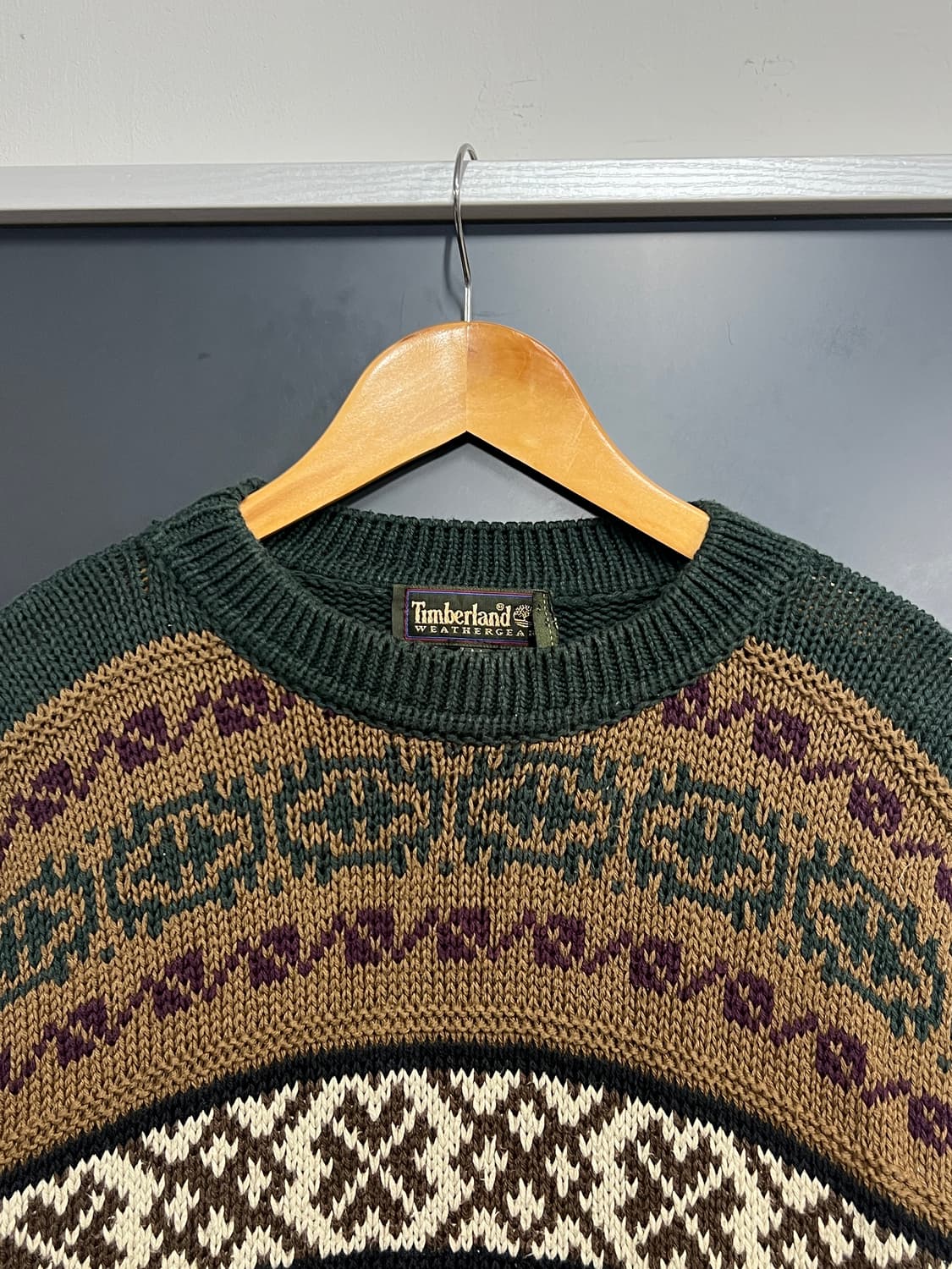 Timberland 팀버랜드 빈티지 패턴 니트  상품이미지2