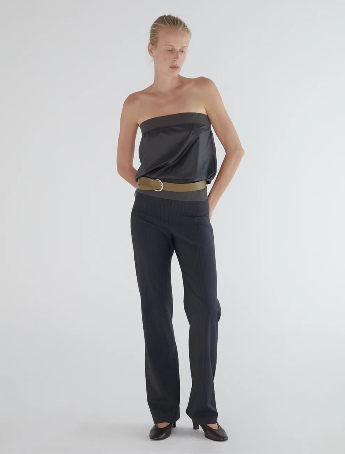 [36]팔로마울 Malek 스트라이프 팬츠 상품이미지2